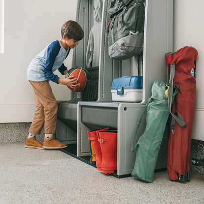 🔥 Heavy-Duty Garage Storage Locker – Freestanding Polyethylene Storage Cabinet