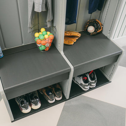 🔥 Heavy-Duty Garage Storage Locker – Freestanding Polyethylene Storage Cabinet