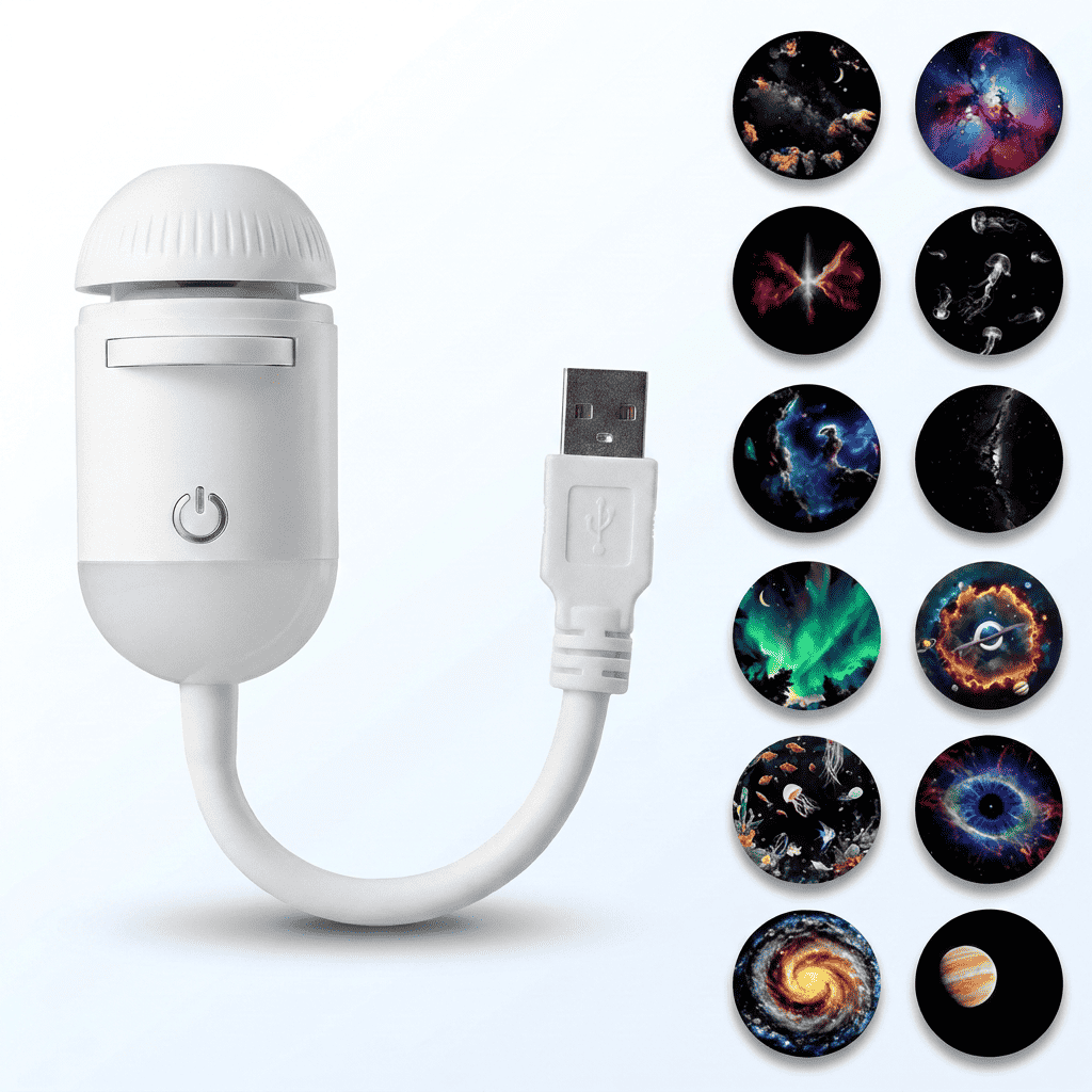 🌙 Galix™ Dream Projector – Magical Star Night Light for Peaceful Kids' Sleep