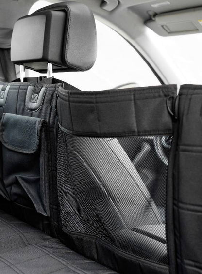 🚗🐶 HeyJune X Hard-Bottom Dog Car Hammock — Extra Large Seat Protector